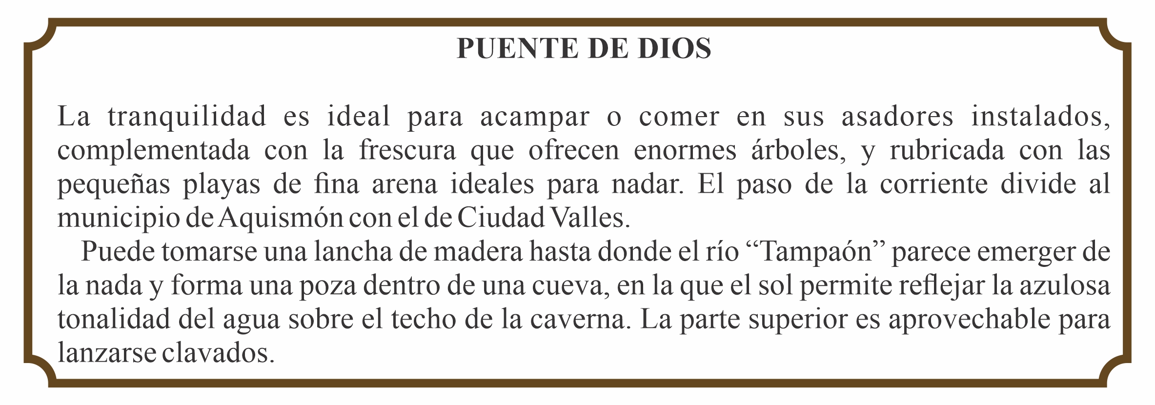 Puente de Dios